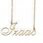 Personalized My Name Necklace Dainty personal Initial Necklace Izaac