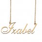 Personalized My Name Necklace Dainty personal Initial Necklace Izabel
