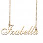 Personalized My Name Necklace Dainty personal Initial Necklace Izabella