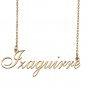 Personalized My Name Necklace Dainty personal Initial Necklace Izaguirre