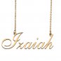 Personalized My Name Necklace Dainty personal Initial Necklace Izaiah