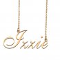 Personalized My Name Necklace Dainty personal Initial Necklace Izzie