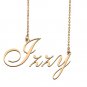Personalized My Name Necklace Dainty personal Initial Necklace Izzy