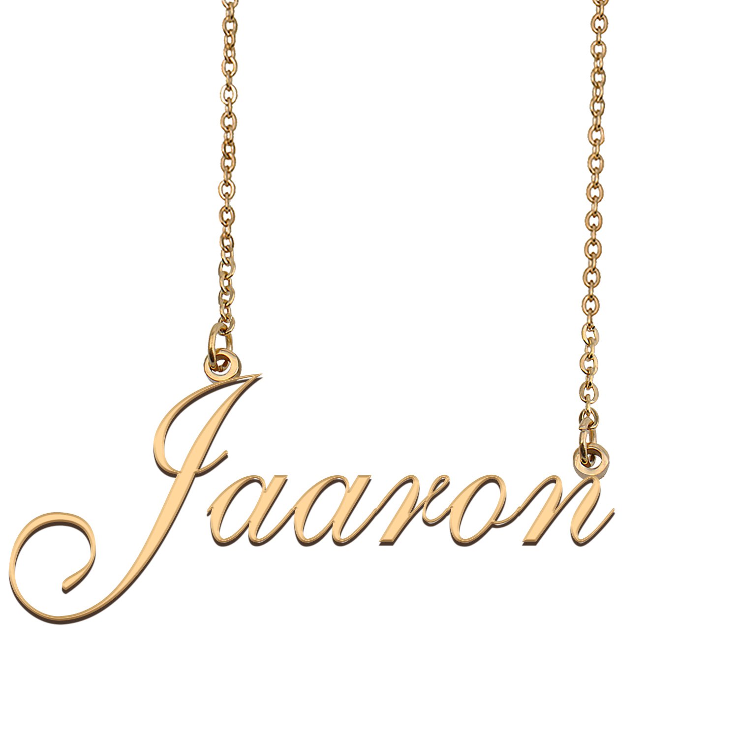 Personalized My Name Necklace Dainty personal Initial Necklace Jaaron