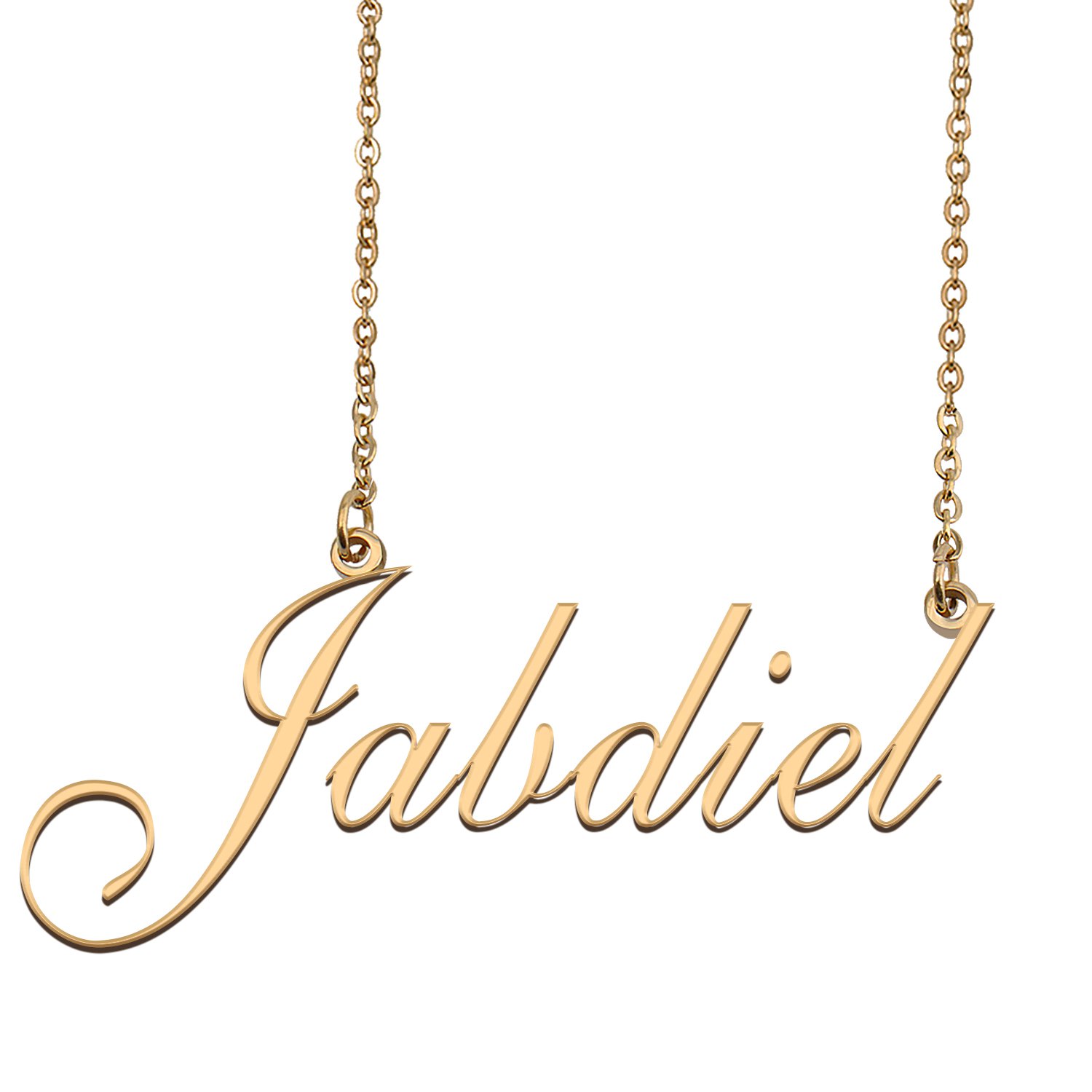 Personalized My Name Necklace Dainty personal Initial Necklace Jabdiel