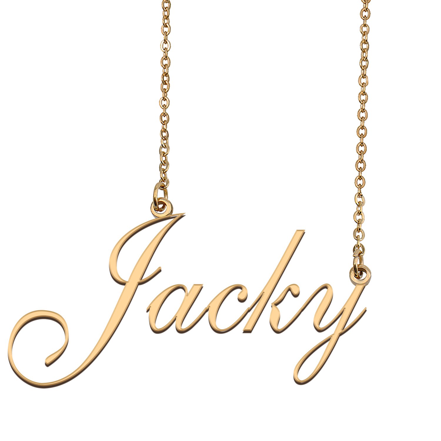 Personalized My Name Necklace Dainty personal Initial Necklace Jacky