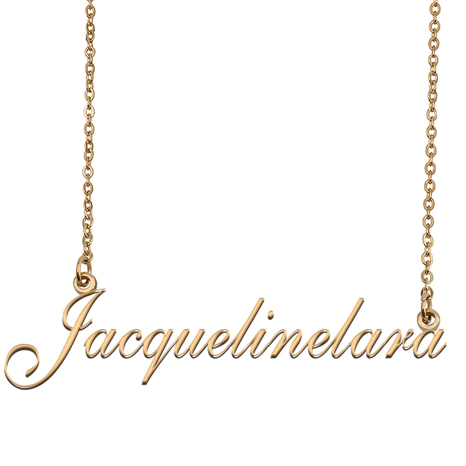 Personalized My Name Necklace Dainty personal Initial Necklace Jacquelinelara