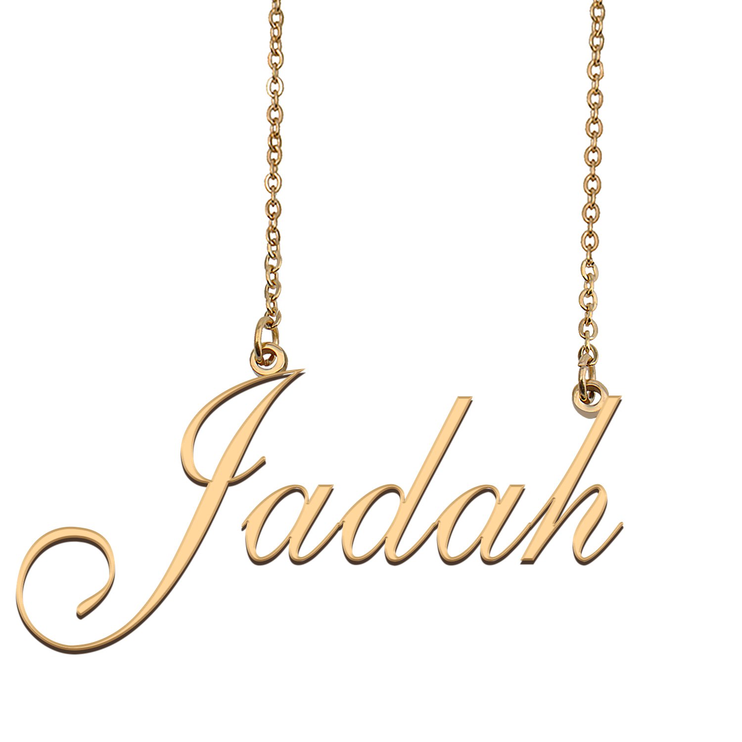 Personalized My Name Necklace Dainty personal Initial Necklace Jadah