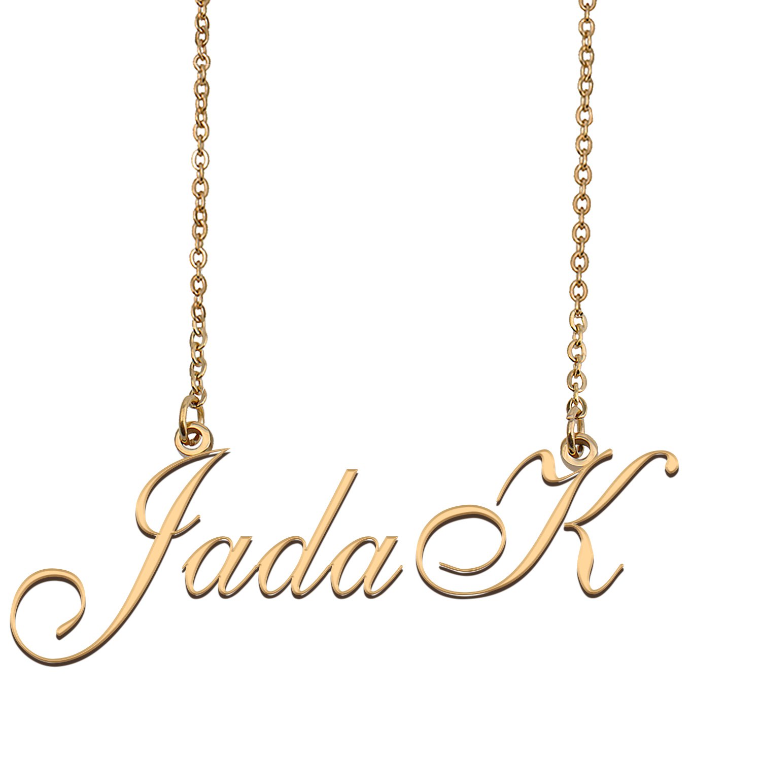 Personalized My Name Necklace Dainty personal Initial Necklace JadaK
