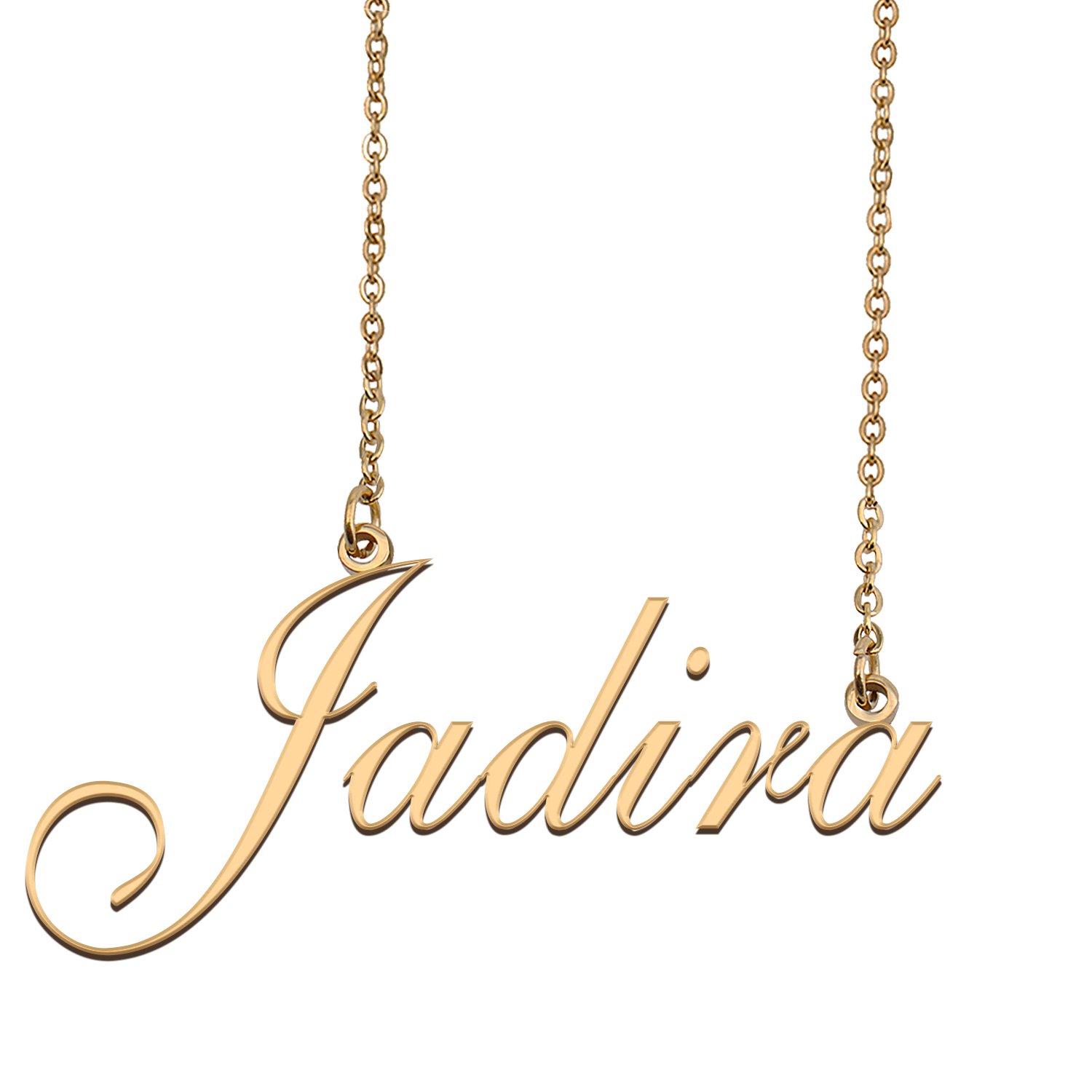 Personalized My Name Necklace Dainty personal Initial Necklace Jadira