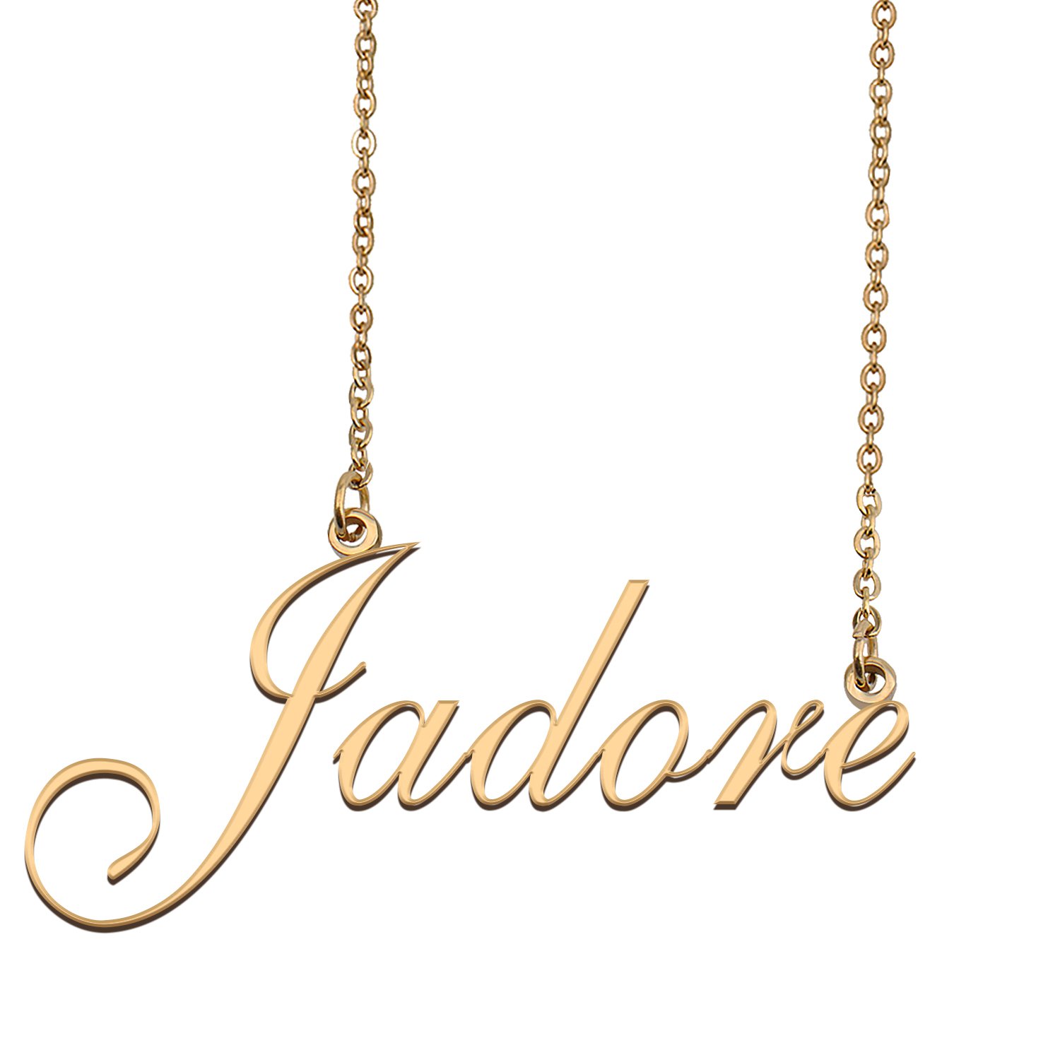 Personalized My Name Necklace Dainty personal Initial Necklace Jadore
