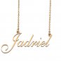 Personalized My Name Necklace Dainty personal Initial Necklace Jadriel