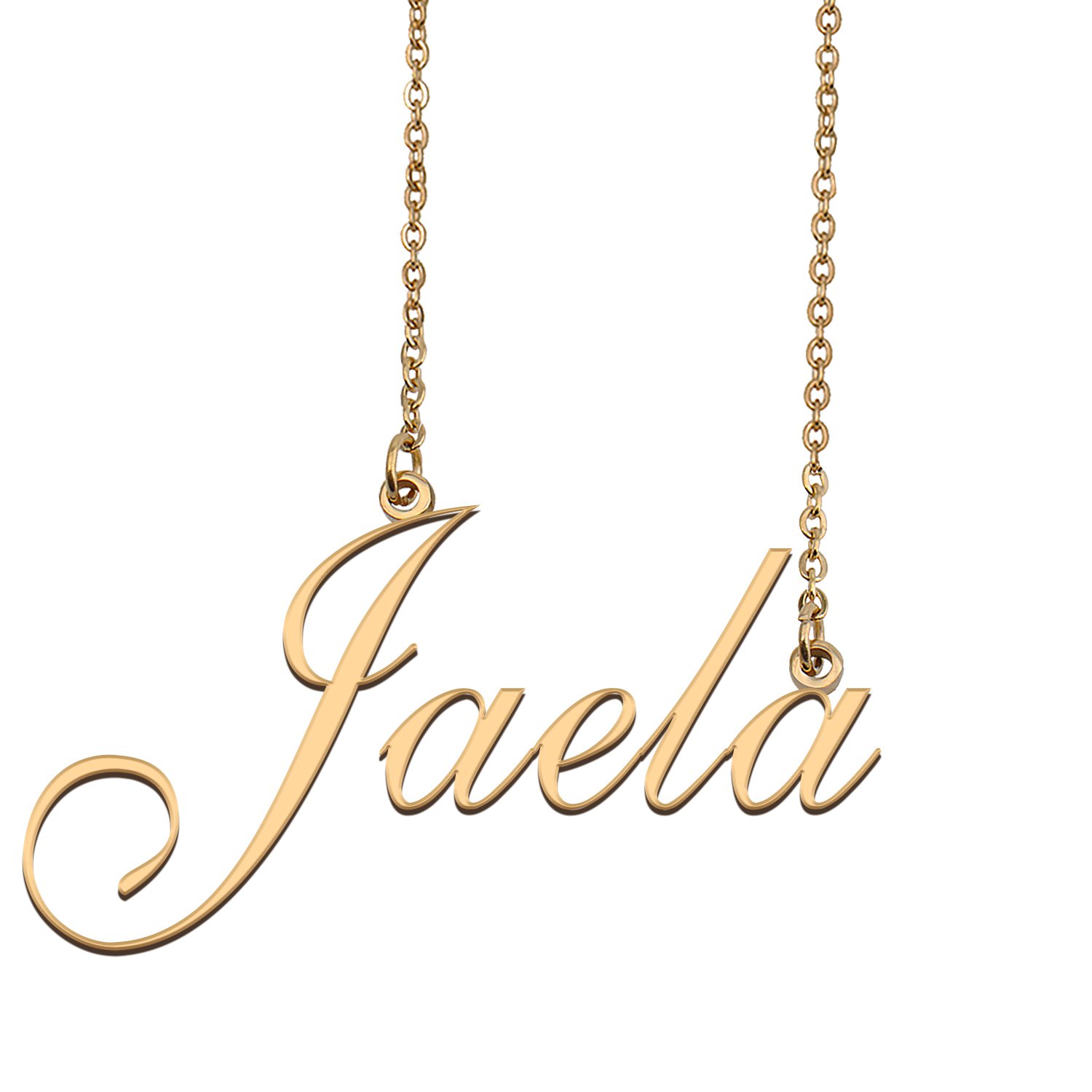Personalized My Name Necklace Dainty personal Initial Necklace Jaela