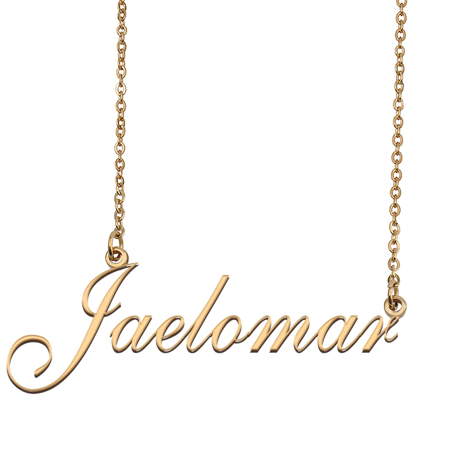 Personalized My Name Necklace Dainty personal Initial Necklace Jaelomar