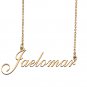 Personalized My Name Necklace Dainty personal Initial Necklace Jaelomar