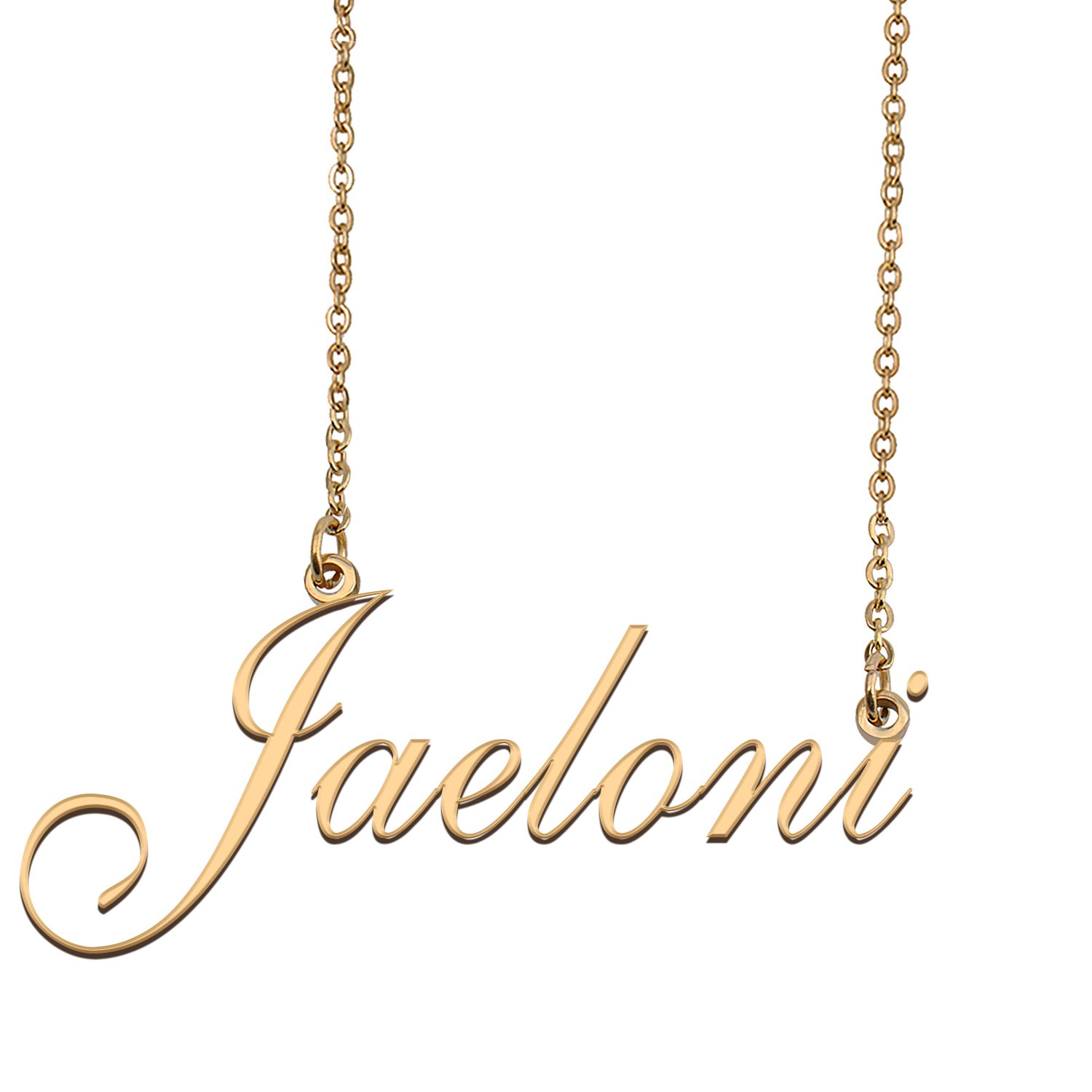 Personalized My Name Necklace Dainty personal Initial Necklace Jaeloni