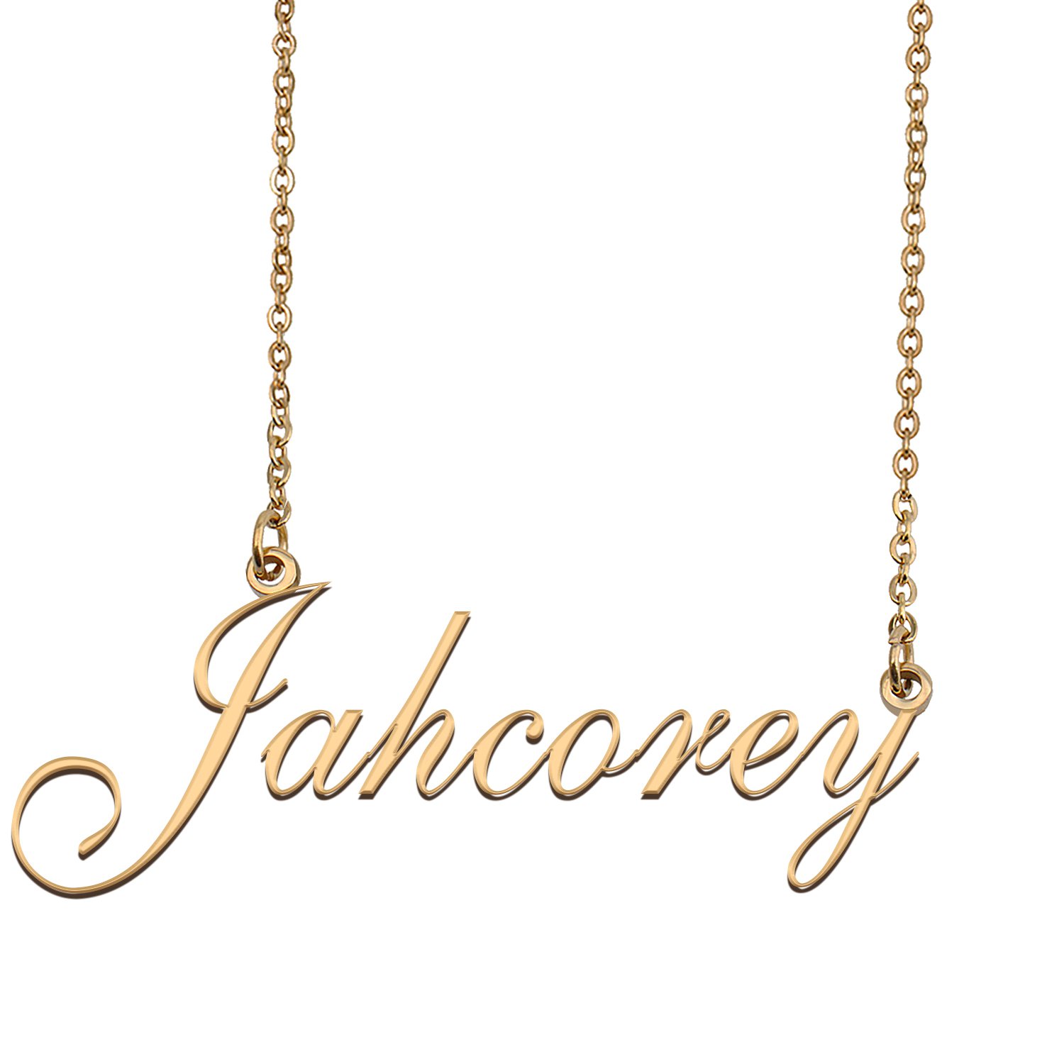 Personalized My Name Necklace Dainty personal Initial Necklace Jahcorey