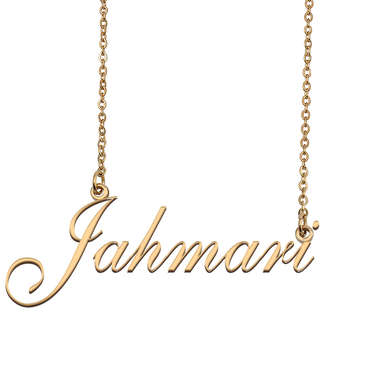 Personalized My Name Necklace Dainty personal Initial Necklace Jahmari
