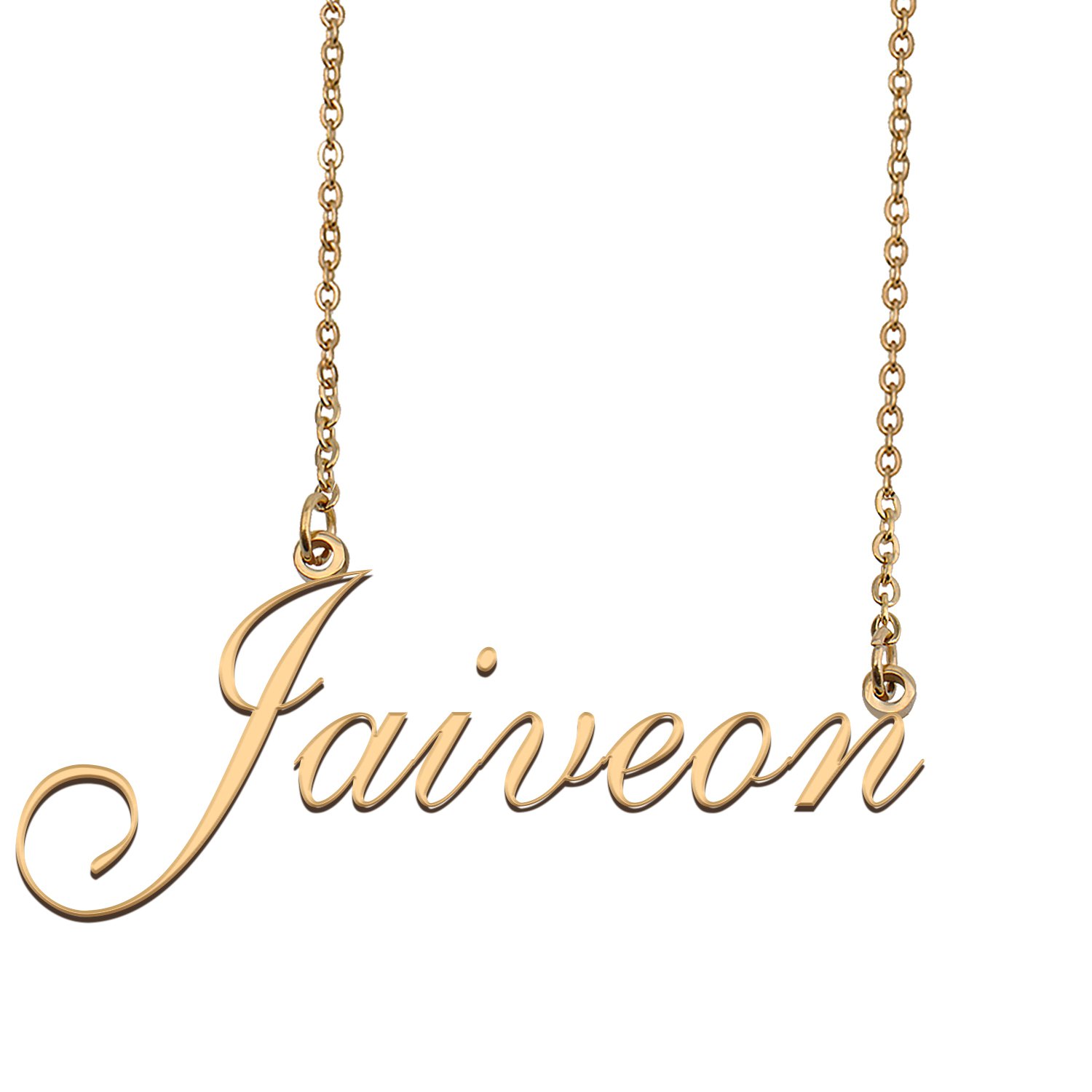 Personalized My Name Necklace Dainty personal Initial Necklace Jaiveon