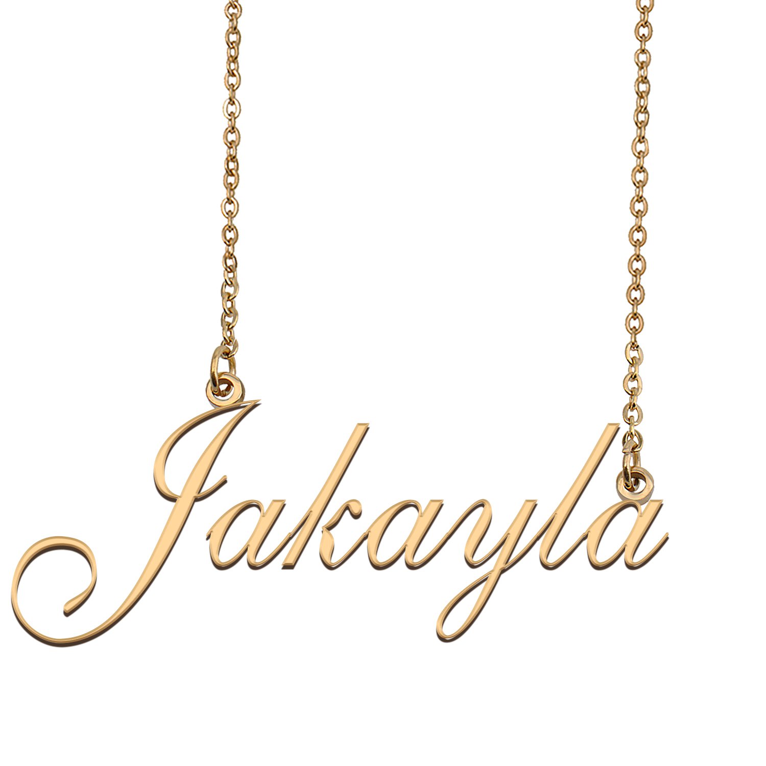 Personalized My Name Necklace Dainty personal Initial Necklace Jakayla