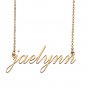 Personalized My Name Necklace Dainty personal Initial Necklace JaKeria