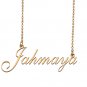 Personalized My Name Necklace Dainty personal Initial Necklace Jaleesa
