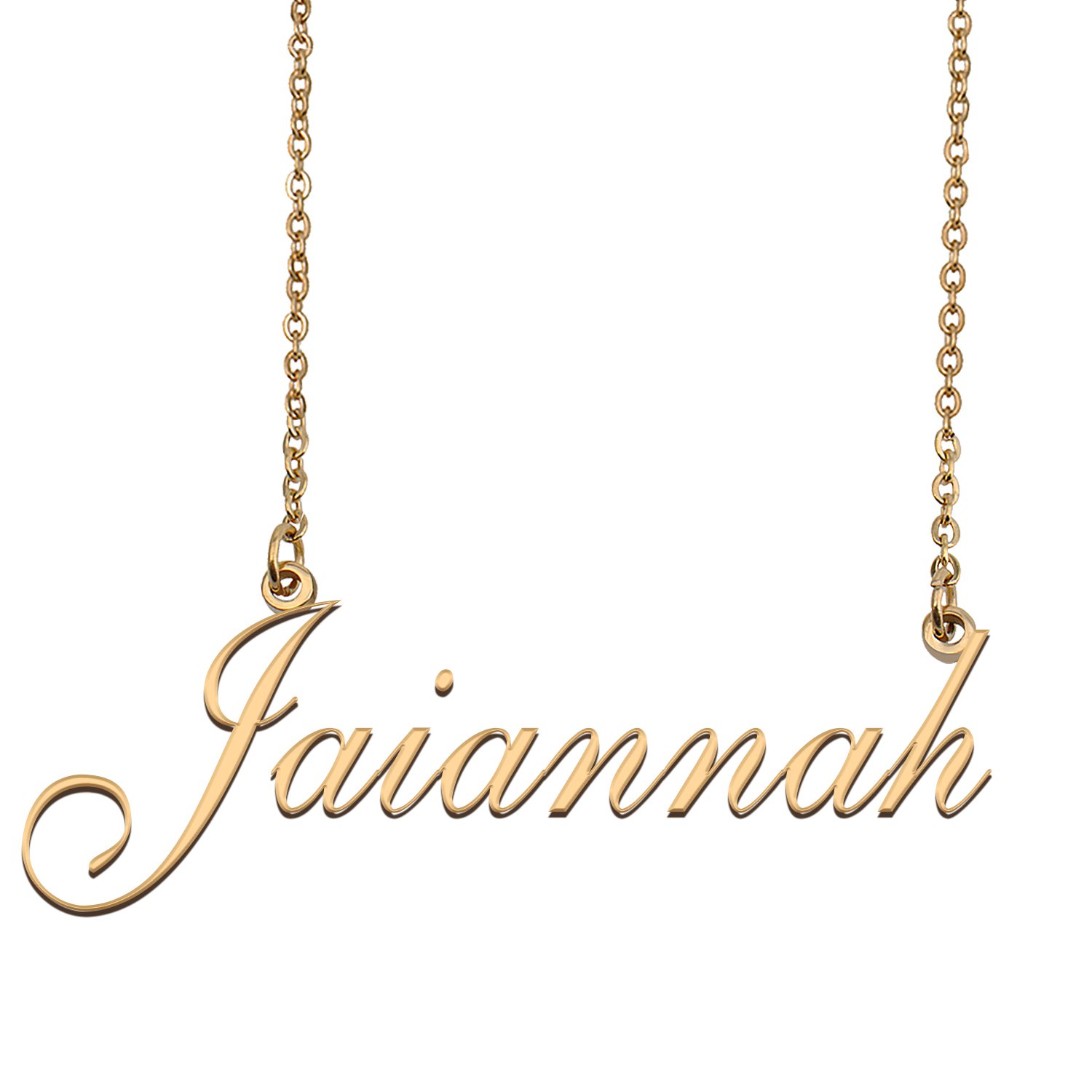 Personalized My Name Necklace Dainty personal Initial Necklace Jalin