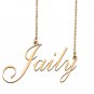 Personalized My Name Necklace Dainty personal Initial Necklace Jamaal