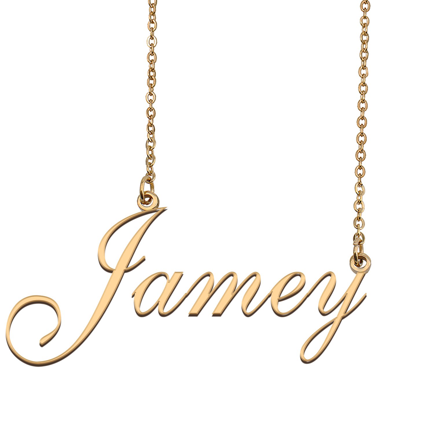 Personalized My Name Necklace Dainty personal Initial Necklace Jamey