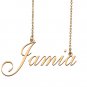 Personalized My Name Necklace Dainty personal Initial Necklace Jamia