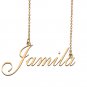 Personalized My Name Necklace Dainty personal Initial Necklace Jamila
