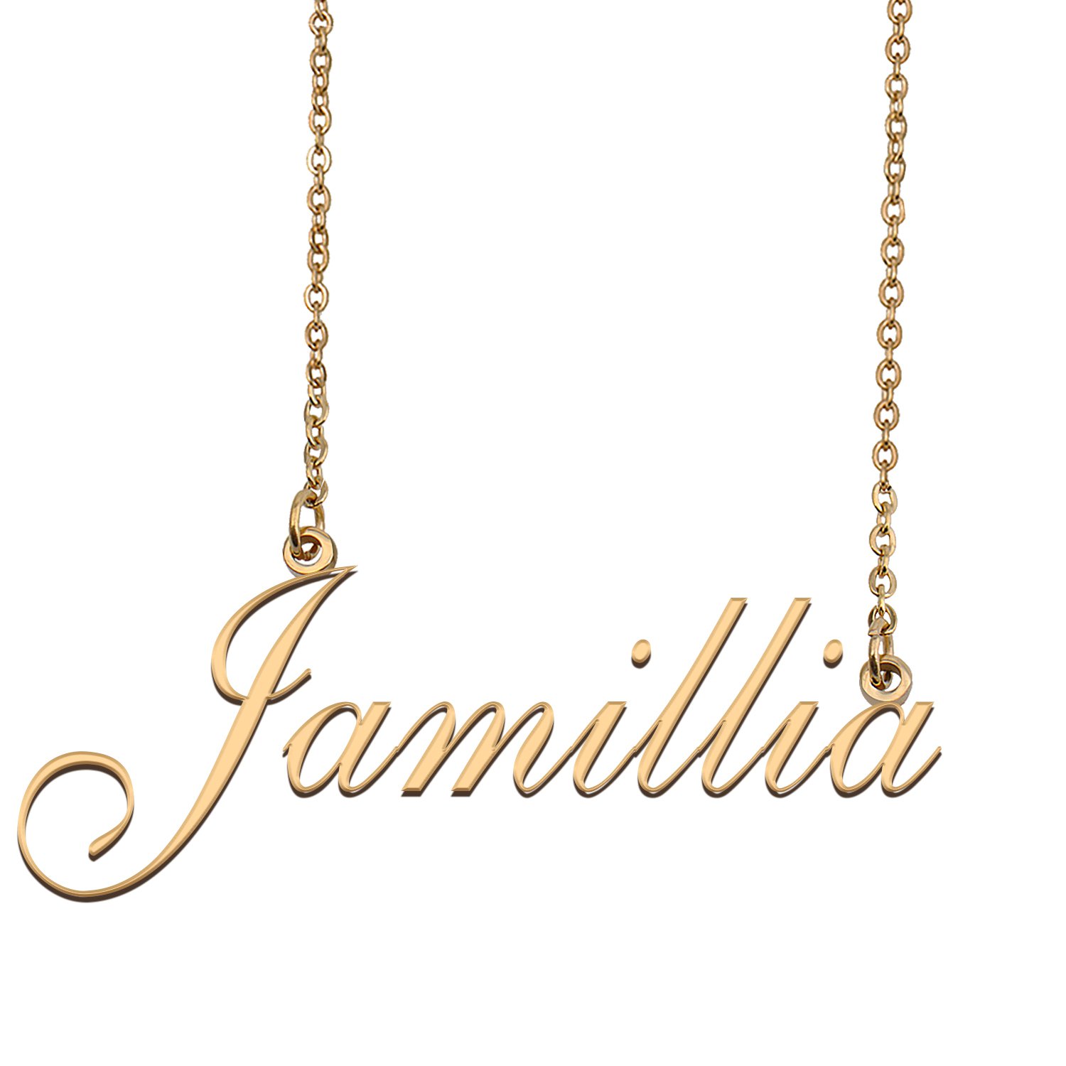 Personalized My Name Necklace Dainty personal Initial Necklace Jamillia