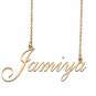 Personalized My Name Necklace Dainty personal Initial Necklace Jamiya