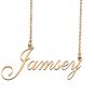 Personalized My Name Necklace Dainty personal Initial Necklace Jamsey