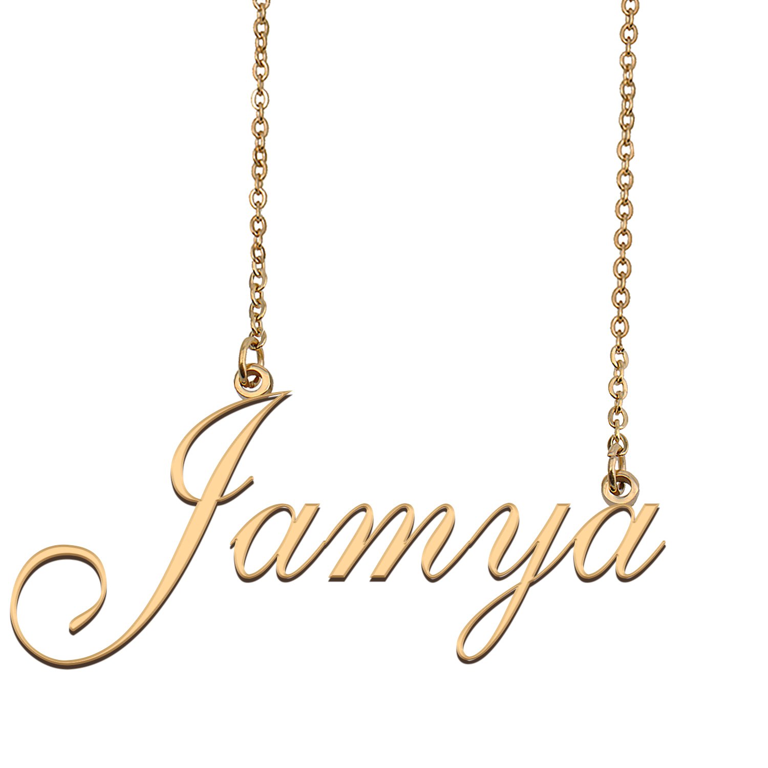 Personalized My Name Necklace Dainty personal Initial Necklace Jamya
