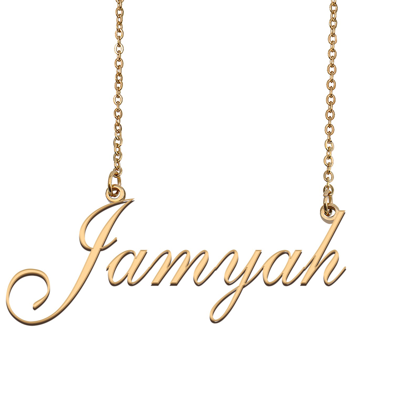 Personalized My Name Necklace Dainty personal Initial Necklace Jamyah