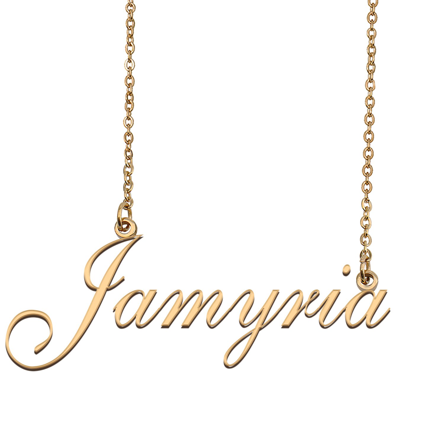 Personalized My Name Necklace Dainty personal Initial Necklace Jamyria