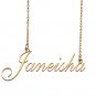 Personalized My Name Necklace Dainty personal Initial Necklace Janeisha