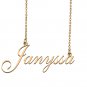 Personalized My Name Necklace Dainty personal Initial Necklace Janyssa