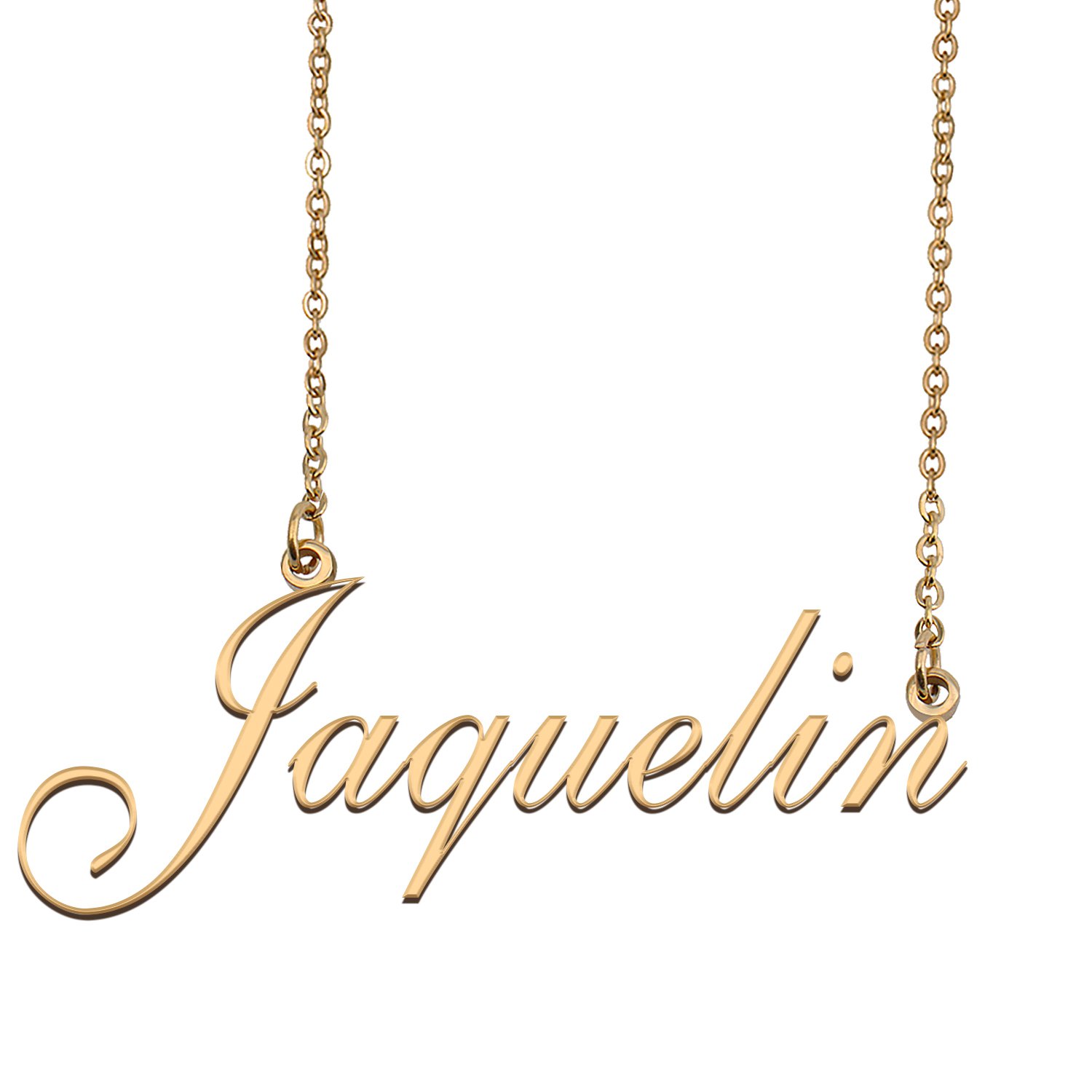 Personalized My Name Necklace Dainty personal Initial Necklace Jaquelin