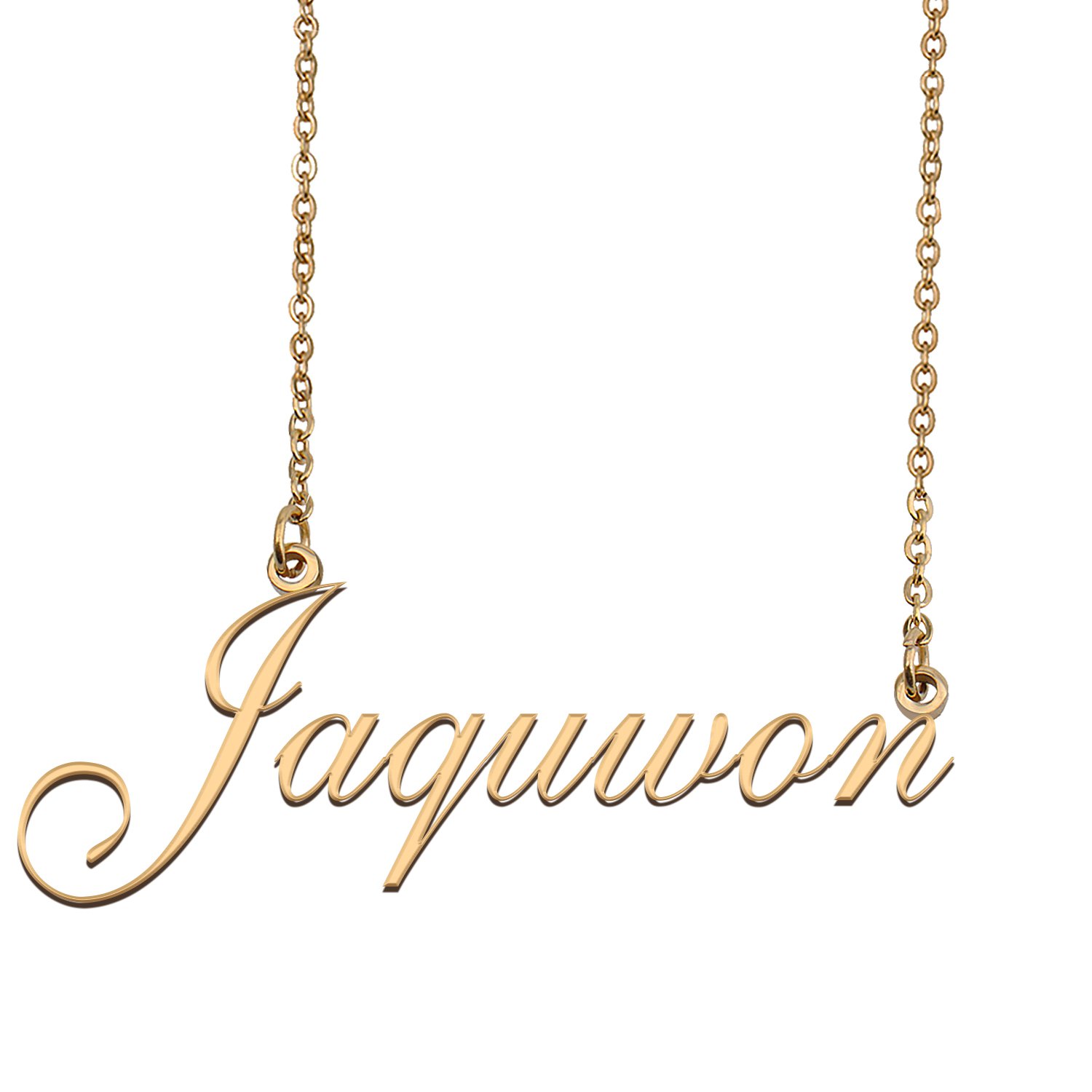 Personalized My Name Necklace Dainty personal Initial Necklace Jaquwon