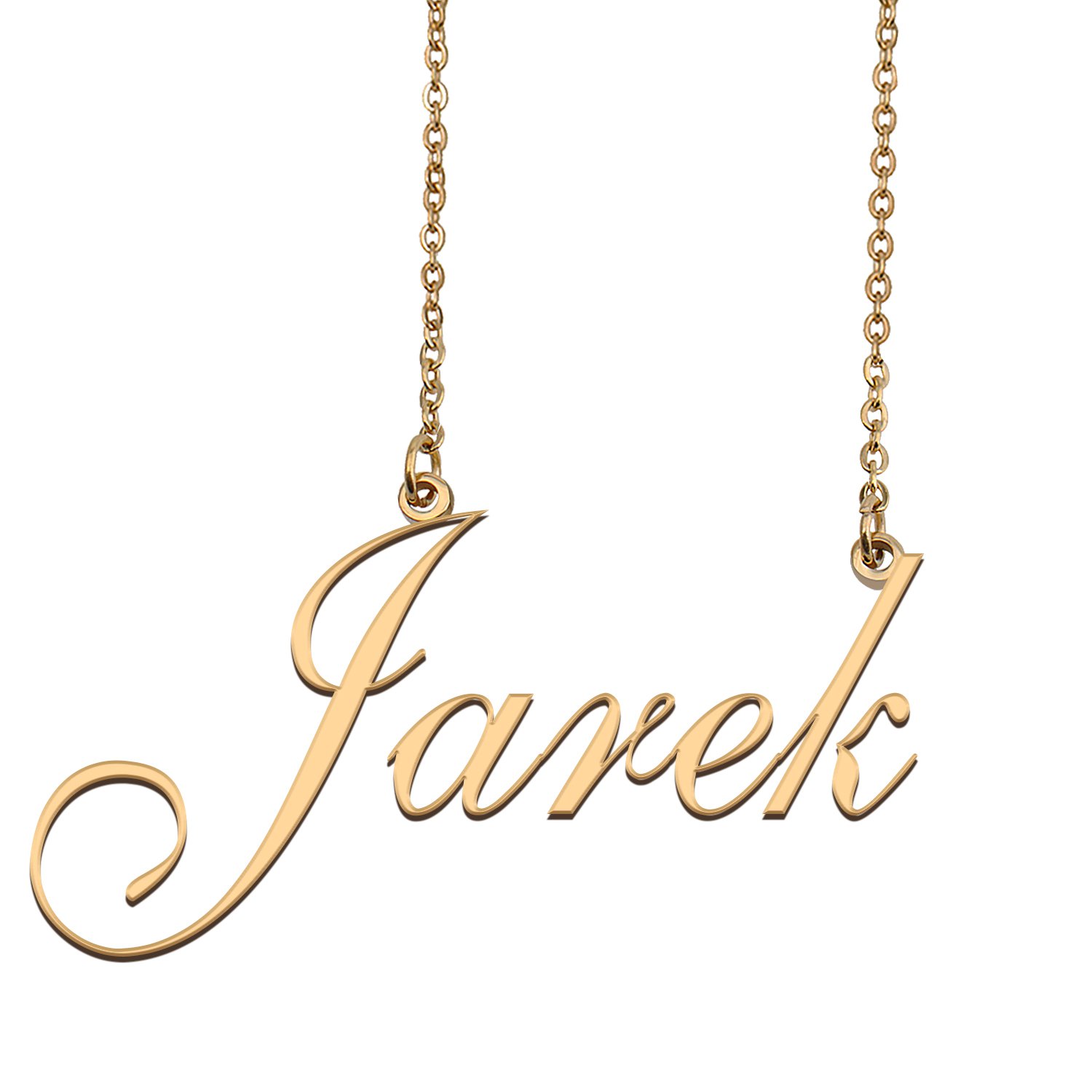 Personalized My Name Necklace Dainty personal Initial Necklace Jarek