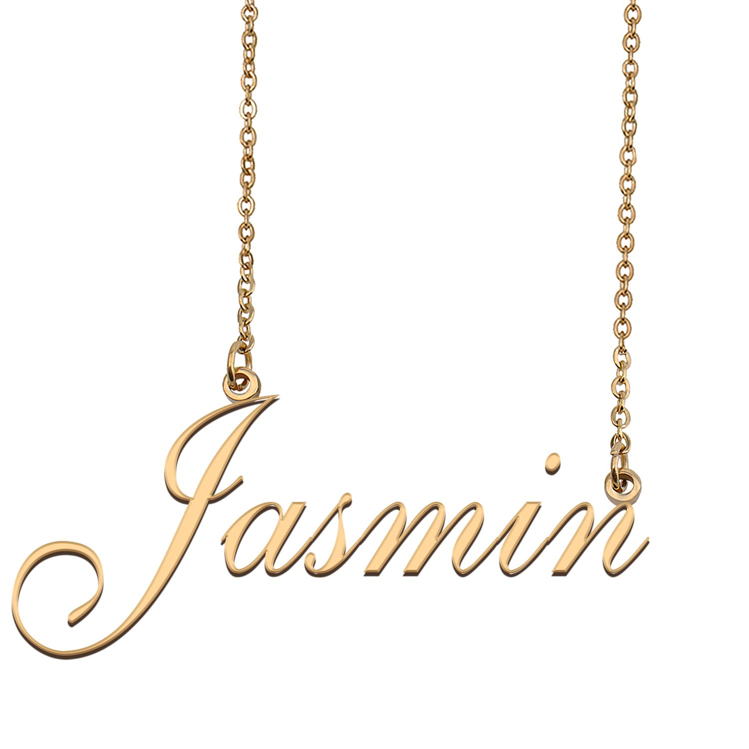 Customized Custom Script Name Necklace for Women Jasmin