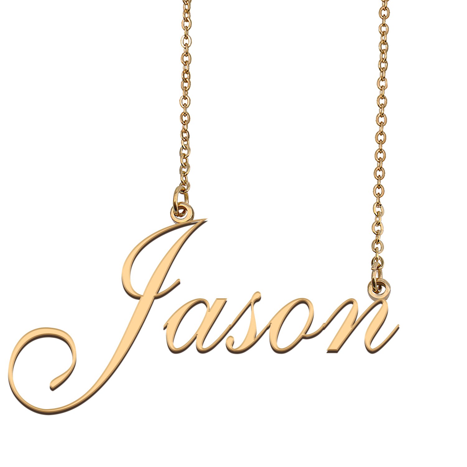 Customized Custom Script Name Necklace for Women Jason