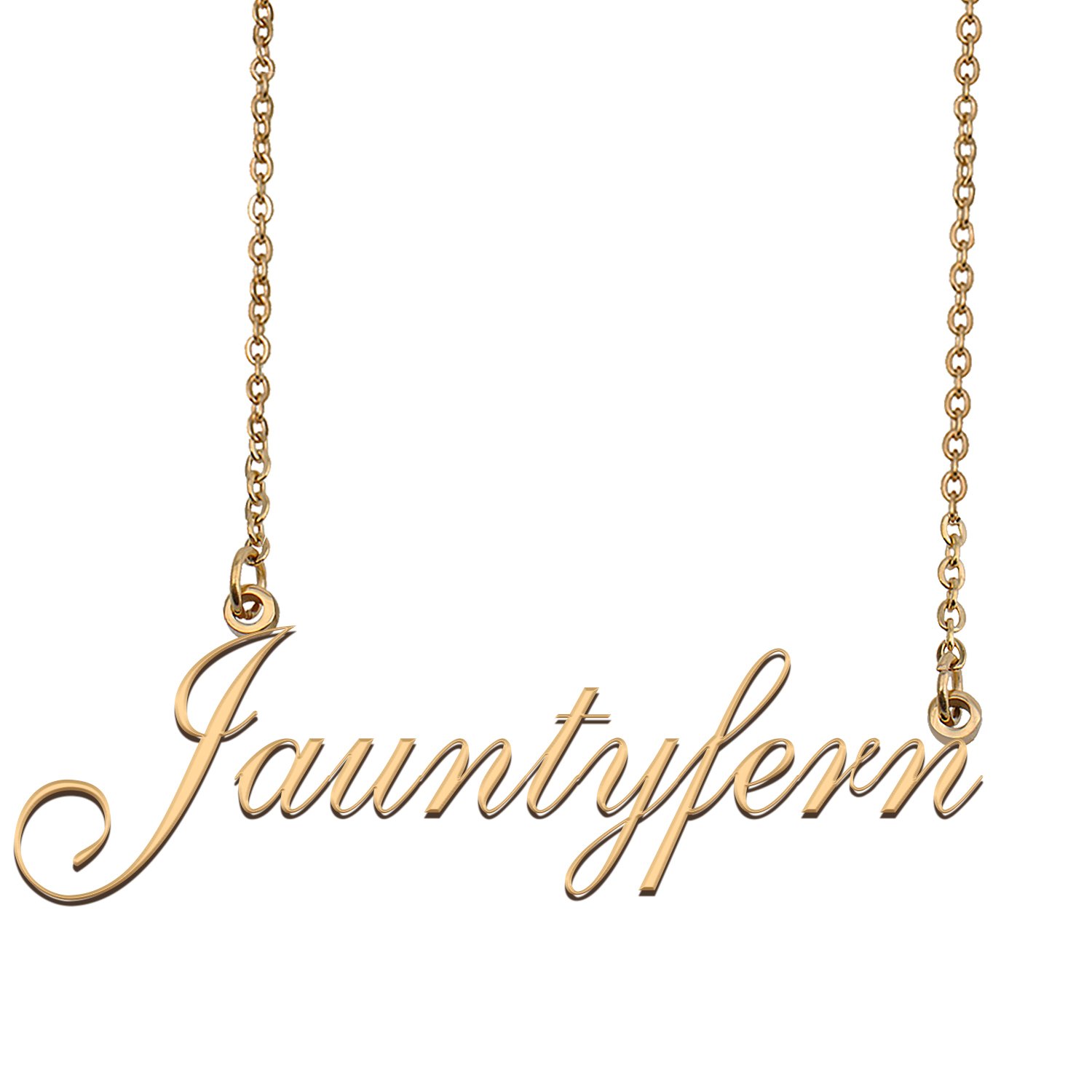 Customized Custom Script Name Necklace for Women Jauntyfern