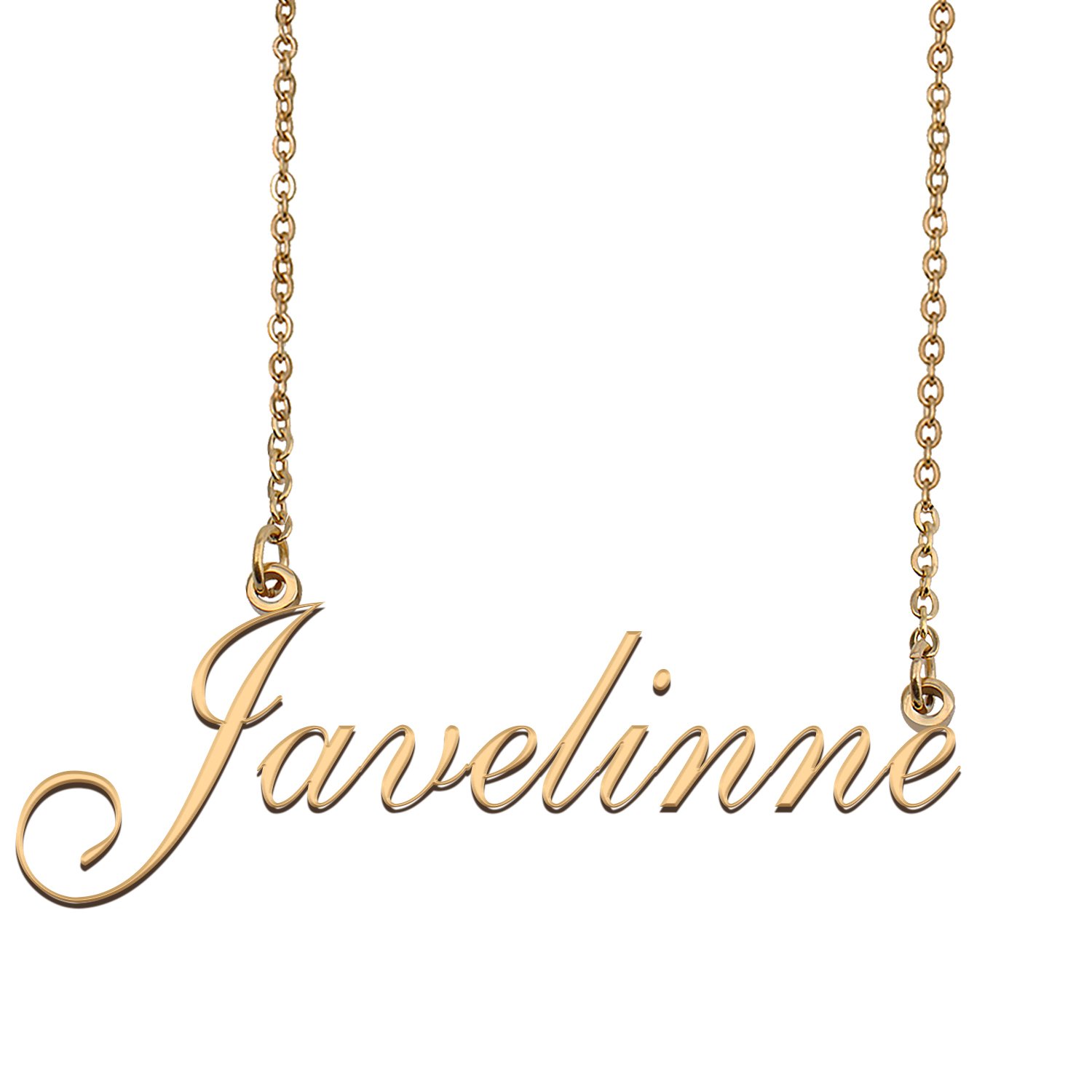 Customized Custom Script Name Necklace for Women Javelinne