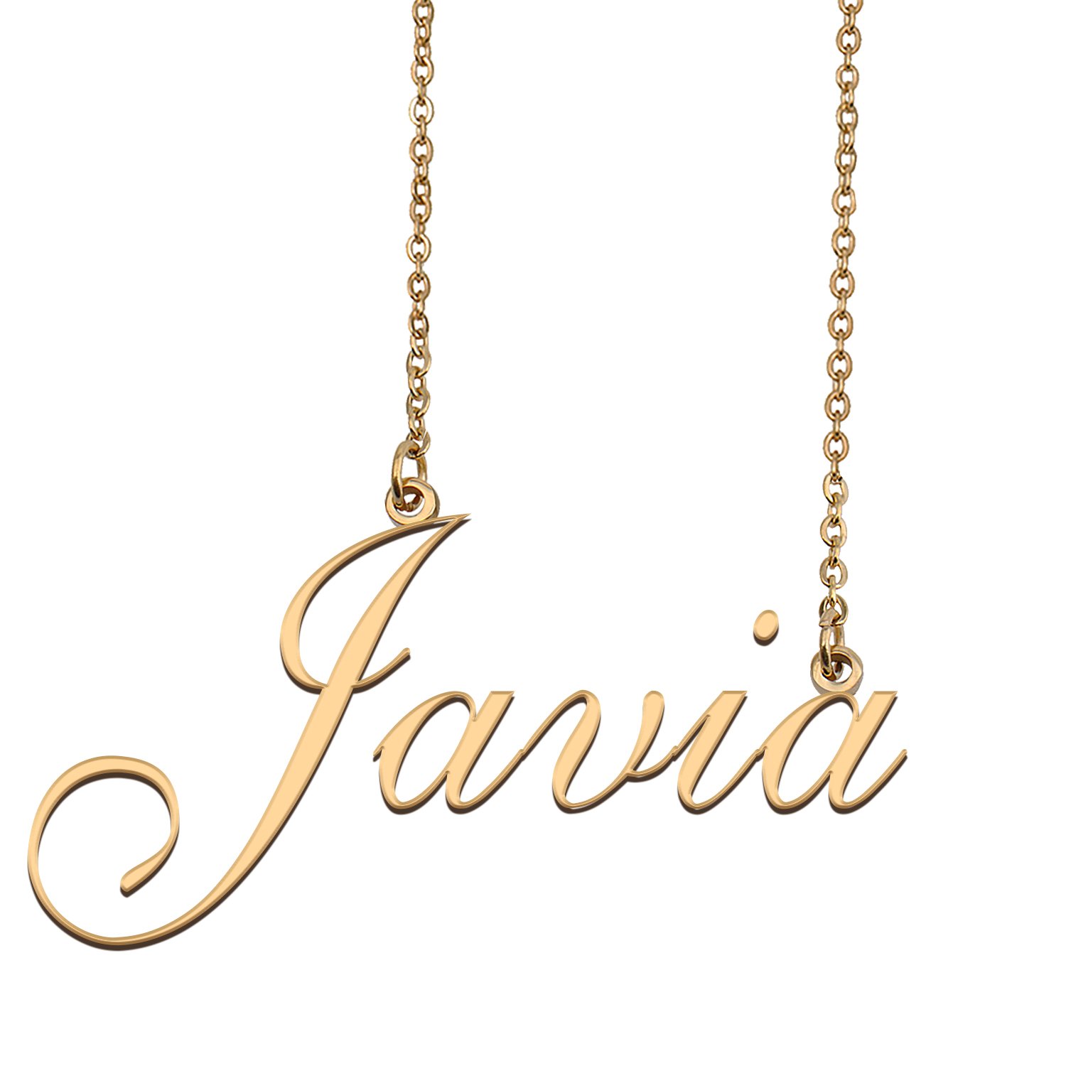 Customized Custom Script Name Necklace for Women Javia