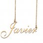 Customized Custom Script Name Necklace for Women Javier