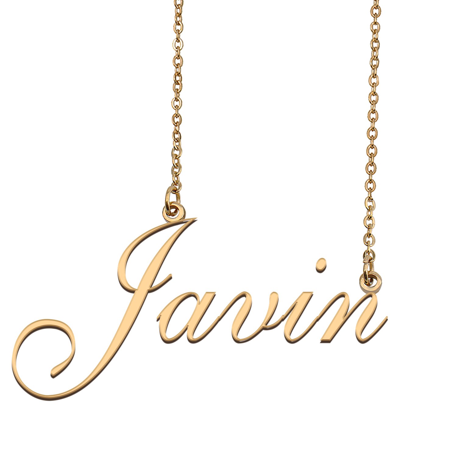 Customized Custom Script Name Necklace for Women Javin