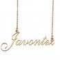 Customized Custom Script Name Necklace for Women Javontez